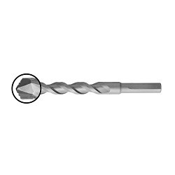 Relton BGRT-3-4 Masonry Drill Bit, 3/16 in Diameter, 4 in Overall Length, Carbide, 2-3/8 in Cutting Depth