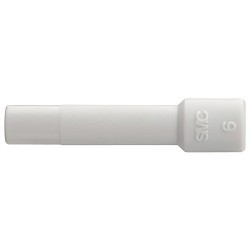 SMC® KQ2P-09 Push to Connect Plug, 5/16 in Nominal, Tube Fitting, Plastic