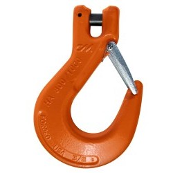 STREN-FLEX® CM1603G10DOS Chain Sling, 26000 lb Load, 1/2 in Chain, 2 Grade, Oblong link and (2) sling hooks Attachment, 3 ft Length