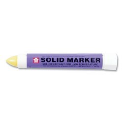 Sakura of America SAKXSC3 Solid Paint Marker, Yellow Ink, Bullet