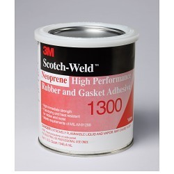 3M™ 7100025171 High Performance High Strength Low Viscosity Rubber and Gasket Adhesive, 1 qt Container Can Container