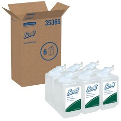 Scott® 35365 Skin Relief Lotion, 1 L, Bottle, Lotion, Unscented, White