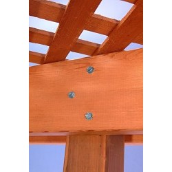 Simpson Strong-Tie® SDS25600 Connector Screw, Imperial, 6 in Overall Length, Hex Head, Hex Drive, Double-Barrier Coated