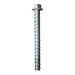 Simpson Strong-Tie® THD37600H6SS Screw Anchor, 3/8 in Dia, 6 in Overall Length, Hex Head Drive, 316 Stainless Steel, 2-3/4 in Minimum Embedment Depth
