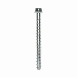 Simpson Strong-Tie® THD37500H Heavy Duty Screw Anchor, 3/8 in Dia, 5 in OAL, Hex Washer Head Drive, Carbon Steel, 2-1/2 in D Min Embedment