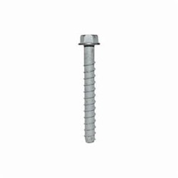 Simpson Strong-Tie® THDB62600HMG Heavy Duty Screw Anchor, 5/8 in Dia, 6 in OAL, Hex Washer Head Drive, Carbon Steel, 4-1/2 in D Min Embedment