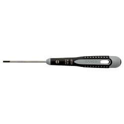 Snap-on Industrial Brands Bahco® BE-8020 Straight Screwdriver, Slotted Point, 0.115 WD x 1/8 THK in Point, Phosphate