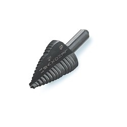 Stanley Black & Decker® Lenox® 30882VB2 Step Drill Bit, 1/2 in Minimum Hole Dia, 1 in Maximum Hole Dia, 9 Hole Sizes, 1/4 in Shank