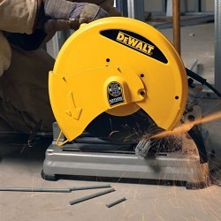 Stanley® Black & Decker DeWALT® D28715 Chop Saw, 14 in Blade, 5.5 hp, 220 VAC, 15 A