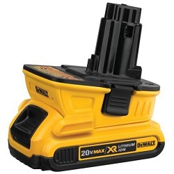 Stanley® Black & Decker DeWALT® DCA1820 Battery Charger and Power Adapter, Lithium-Ion Battery, For Use With: Most 18 V DeWalt Tool