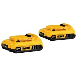 Stanley® Black & Decker DeWALT® DCB203 Lithium Battery, Lithium-ion, 20 V Nominal, 2 Ah Nominal Capacity