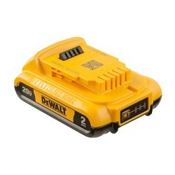 Stanley® Black & Decker DeWALT® DCB203 Lithium Battery, Lithium-ion, 20 V Nominal, 2 Ah Nominal Capacity