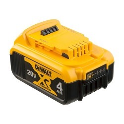 Stanley® Black & Decker DeWALT® DCB204 Lithium Battery, Lithium-ion, 20 V Nominal, 4 Ah Nominal Capacity