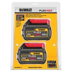 Stanley® Black & Decker DeWALT® DCB606-2 Battery, Kit, 6 Ah Battery, Lithium-Ion Battery, 20, 60 V Charge