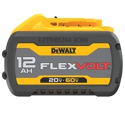 Stanley® Black & Decker DeWALT® DCB612 Battery, Bare Tool, 12 Ah Battery, Lithium-Ion Battery, 20, 60 V Charge, For Use With: 20 V Max Tools & Chargers