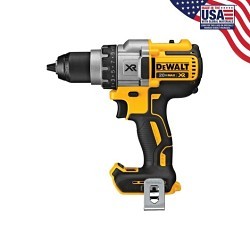 Stanley® Black & Decker DeWALT® DCD991B Cordless Drill/driver, Kit, 1/2 in Chuck, 20 V, 0-2000 rpm, Lithium-Ion Battery, Battery Included: No