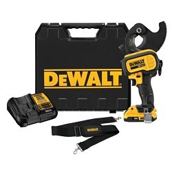 DeWALT® DCE155D1 20V MAX*  Cordless Cable Cutter, Battery, Shoulder Strap, Carrying Case