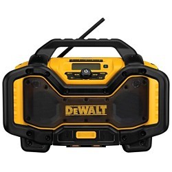 Stanley® Black & Decker DeWALT® DCR025 Jobsite Radio Charger, Bluetooth, 20/60 VAC