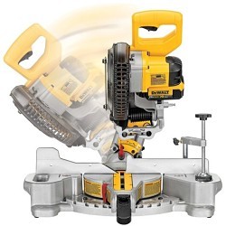 Stanley® Black & Decker DeWALT® DCS361M1 Miter Saw, Kit, Cutting Capacity: 3-5/8, 3-1/2 in