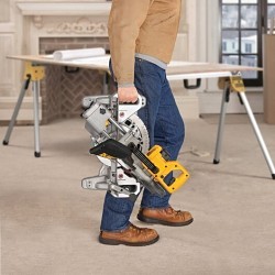 Stanley® Black & Decker DeWALT® DCS361M1 Miter Saw, Kit, Cutting Capacity: 3-5/8, 3-1/2 in