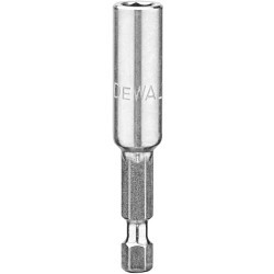Stanley® Black & Decker DeWALT® DW2050 Magnetic Bit Tip Holder, 1/4 in Drive, Steel, 1/4 in Hex