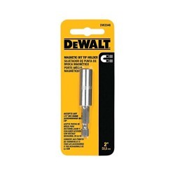 Stanley® Black & Decker DeWALT® DW2050 Magnetic Bit Tip Holder, 1/4 in Drive, Steel, 1/4 in Hex
