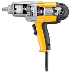 Stanley® Black & Decker DeWALT® DW292 Impact Wrench, Tool/Kit: Tool, 1/2 in Drive, Standard Drive, 345 lb-ft, 120 VAC, 11-1/4 in Overall Length