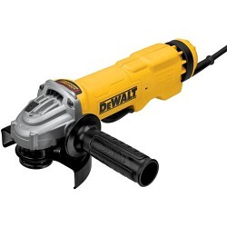 Stanley® Black & Decker DeWALT® DWE43114N Electric Angle Grinder, 4-1/2 to 5 in Wheel Dia, Dust Ejection System™ Technology, Paddle Switch