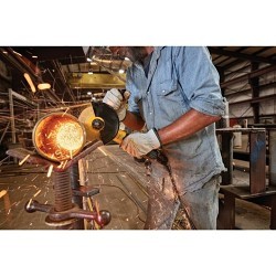 Stanley® Black & Decker DeWALT® DWE43244N Cordless Small Angle Grinder, Kit, 5-6 in Wheel Dia, Paddle Switch