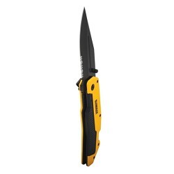 Stanley® Black & Decker DeWALT® DWHT10313 Pocket Knife, Serrated Blade, Stainless Steel Blade