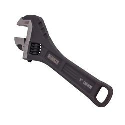 Stanley® Black & Decker DeWALT® DWHT80266 Adjustable Wrench, 1-1/32 in Wrench Opening, 6.14 in Overall Length, Steel, Oil-Rubbed Coating
