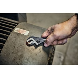 Stanley® Black & Decker DeWALT® DWHT80266 Adjustable Wrench, 1-1/32 in Wrench Opening, 6.14 in Overall Length, Steel, Oil-Rubbed Coating