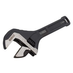 Stanley® Black & Decker DeWALT® DWHT80268 Adjustable Wrench, 1-13/32 in Wrench Opening, 10 in Overall Length, Steel, Oil-Rubbed Coating
