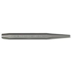 Stanley® Black & Decker Proto® J413/8 Center Punch, 3/8 in Tip, 4-7/8 in Overall Length, Round, S2 Steel Tip