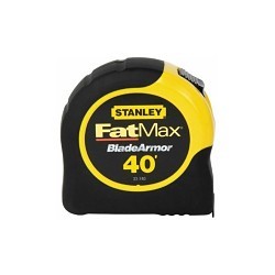 Stanley® Black & Decker ST33740L Measuring Tape, 40 ft Blade Length, 1 1/4 in Blade Width, Steel Blade, Measuring System: SAE