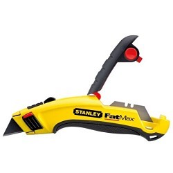 Stanley Black & Decker STANLEY® 10-778 Utility Knife, Retractable Blade, 2-7/16 in Blade Width, Stainless Steel Blade, Number of Blades Included: 5