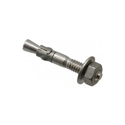 Stanley Black & Decker POWER-STUD® 07346-PWR Wedge Anchor, 3/4 in Dia, 7 in Overall Length, 304 Stainless Steel