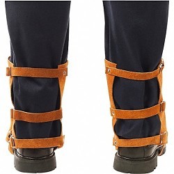 Steiner® 12185 Legging, Universal, Cowhide Leather, Brown