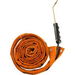 Steiner® 22135-23 Welding Cable Cover, 1-3/4 in Dia, Snaps Closure, Cowhide Leather, Rust