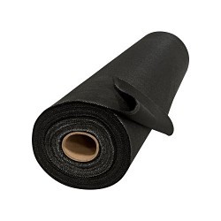 Steiner® 376-48R Welding Blanket, 48 in W x 50 yd L, 0.05 in Thickness, Fiberglass, Black