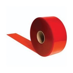 Steiner® 63812 Flame Retardant Welding Strip Curtain Roll, 200 ft L x 12 in W, 0.12 in THK, Tinted Transparent PVC, Orange