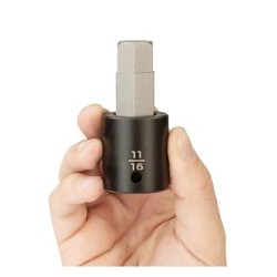 TEKTON® TEKTON® SIB22217 Socket Driver Bit, Yes Impact Rated, 1/2 in Drive, 1-1/2 in Bit Length