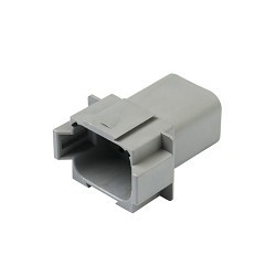 TE Connectivity DEUTSCH DT04-08PA Receptacle, 250 VDC, 13 A