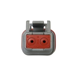 TE Connectivity DT06-2S Connector Plug, 250 VAC/VDC, 13 A