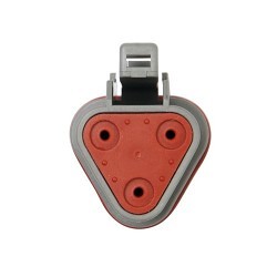 TE Connectivity DT06-3S Connector Plug, 250 VAC/VDC, 13 A