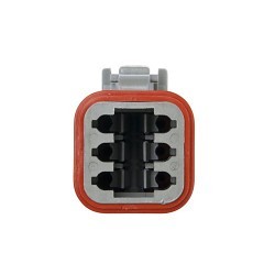 TE Connectivity DEUTSCH DT06-6S Connector Plug, 250 VDC, 13 A