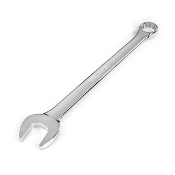 Tekton WCB23041 Combination Wrench, SAE, 1-5/8 in Wrench Opening, 12 Points, 21.7 in Overall Length, Steel, Polished Chrome