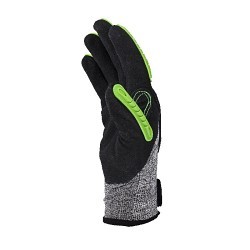 Tilsatec® TTP091M Cut Resistant Gloves, Medium, #8, Nitrile Coating, RhinoYarn, Knit Wrist Cuff, ANSI Cut-Resistance Level: A5, ANSI Puncture-Resistance Level: 5