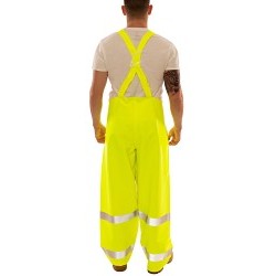 Tingley Eclipse O44122-XL Bib Overall, Unisex, X-Large, High-Visibility Yellow, 31 in Inseam Length, 44-46 in Waist