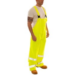 Tingley Eclipse O44122-XL Bib Overall, Unisex, X-Large, High-Visibility Yellow, 31 in Inseam Length, 44-46 in Waist